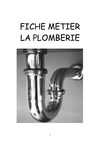 Fiche métier : la plomberie