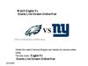 Watch Sunday Night Football Eagles vs Giants live stream online free