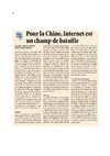 Pour la Chine, Internet est un champ de bataille