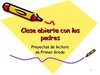 Clase abierta Primer Grado