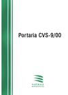 Naturale - Portaria CVS-9/00