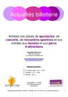 Actualités des spectacles décembre 2009