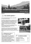 Bulletin municipal d'informations - Septembre 2008