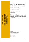 Aníbal Navarrete Carrasco, Gina Hinostroza Retamal. Nuevos enfoques para historia social de las textiles de Tomé. 