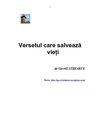 Versetul care salvează vieţi