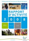 Rapport d'activité 2008 
