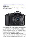 CES 2010: Samsung Joins Rangefinder Fray With Large-Sensor NX10