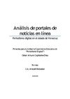 Periodismo Digital: Análisis de portales de noticias online en Veracruz