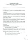Accord sur la mise en place de Comités Régionaux de Coordination des CHSCT au sein de RTE
