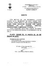 Edicto por lluvias