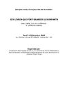 Compte rendu journée de formation du jeudi 10 décembre 2009