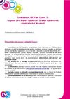 Contribution plan cancer 2
