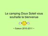 Brochure Camping Les LaRose