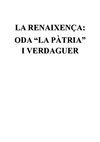 ACTIVITATS DE CATALÀ LA RENAIXENÇA