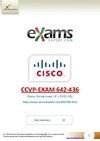 642-436 Exam PDF | Free 642-436 Exam PDF |642-436