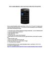 How to unlock Blackberry Storm 1 and Storm 2 