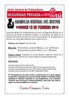Asamblea General del sector de la Seguridad Privada de Sevilla 12-02-2010