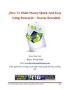 make money quick and easy
