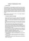 UNIDAD 5: PROCESADOR DE TEXTO