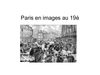 Paris au 19è siècle