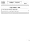 carnet de bord