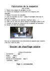 fabrication et dossier