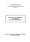 Réglement Parasismique Algerien (RPA99)