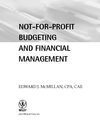 0471453145 NOT-FOR-PROFIT BUDGETING AND FINANCIAL MANAGEMENT