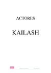 DOSSIER ACTORES KAILASH