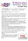 RS Newsletter Autumn 2009
