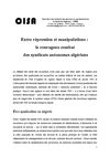 Entre répression et manipulations : le courageux combat des syndicats autonomes algériens