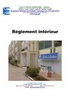 reglement Interieur