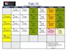 programacion del mes de febrero 2010
