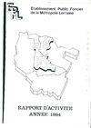 Rapport d'activités - EPF Lorraine 1984