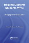 Helping Doctoral Students Write