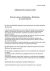Devoir; Administration du personnel, Patrice Mabire
