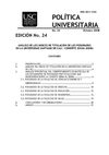 Política 24:Análisis de los Indices de Titulación de los Posgrados