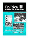 Política 8: Desafíos y Compromisos 2004-2006