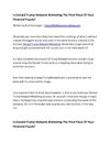 Is Donald Trump Network Marketing The Final Piece Of Your Financial Puzzle?