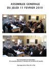 Assemblée Générale du jeudi 11 février 2010