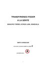 MARTA HARNECKER. TRANSFIRIENDO PODER A LA GENTE MUNICIPIO TORRES, ESTADO LARA, VENEZUELA 