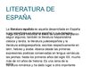 presentacion 1 literatura española