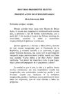 Discurso Sebastian Piñera en presentación de subsecretarios