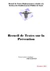 textes MSPRH Prévention