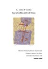 Mémoire - La Notion de vocation dans la tradition Judéo-chrétienne