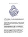 Engagement Rings to win a heart