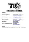Fiche technique Lumiere&Son