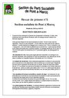 Revue d eprese n°5 du 28/02 au 14/03