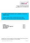 La lettre d'information de la création (mars 2010)