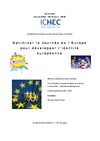Mémoire de Master en International Management: Optimiser la Journée de l'Europe pour développer l'identité...